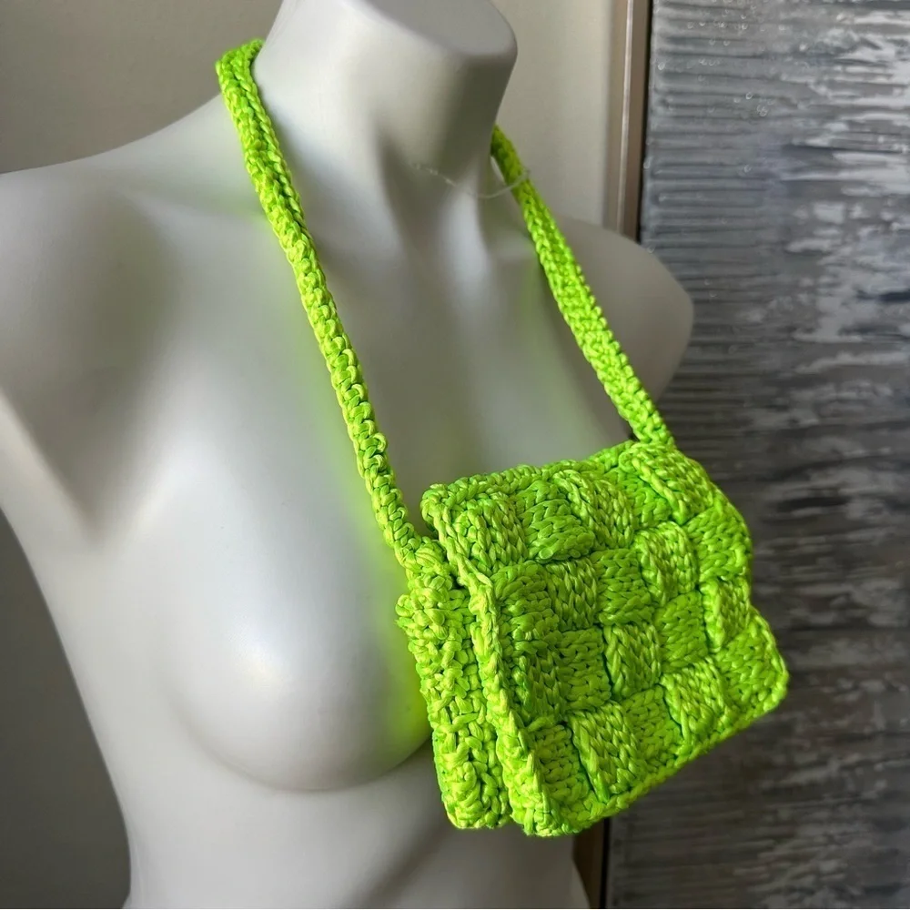 Urban Outfitters Knit Baguette Bag